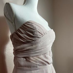 Rose Sequin Sweetheart Dress